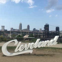 Cleveland Script Sign