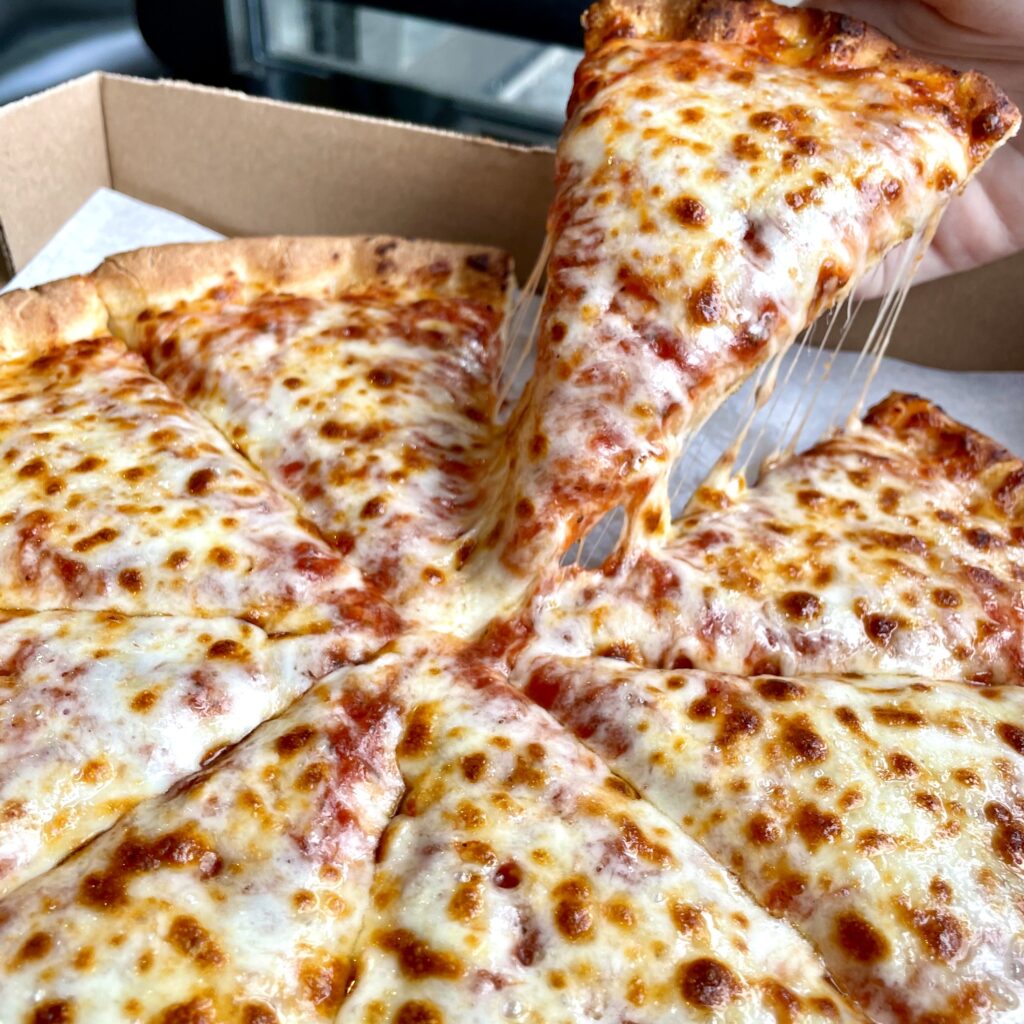 Cheese pull